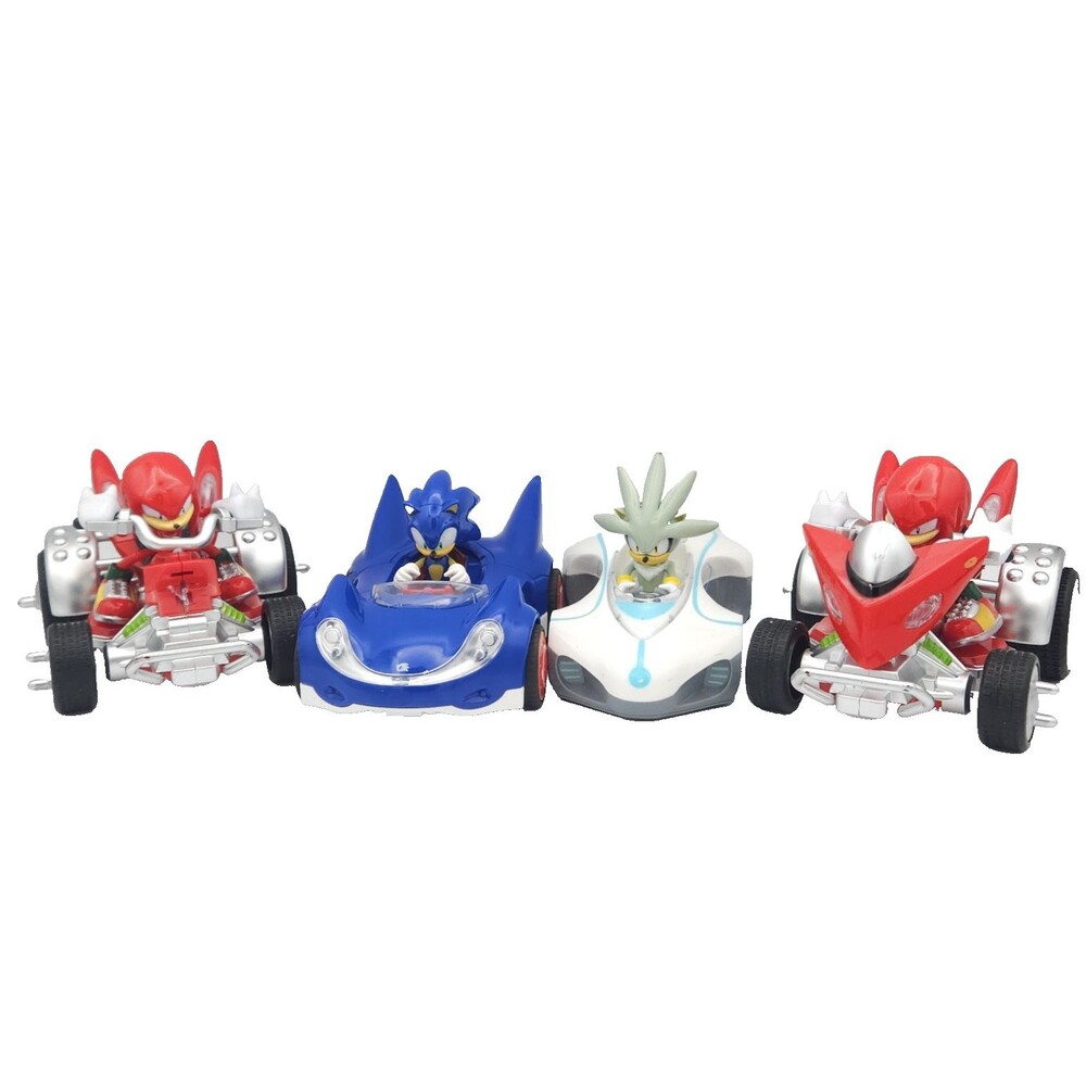NKOK Sonic and Sega All Stars Racing Sonic Knuckles And Silver Lot